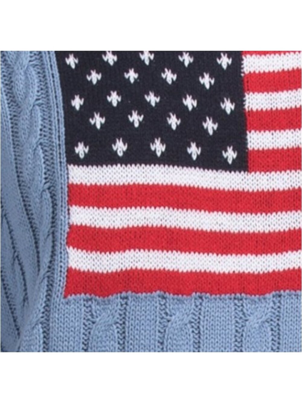 CUPCAKES & CASHMERE Flag Sweater - Picture 3 of 3